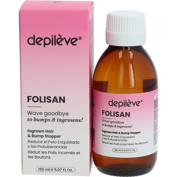 Depilève Folisan | Tegen ingegroeide haartjes • 150ml